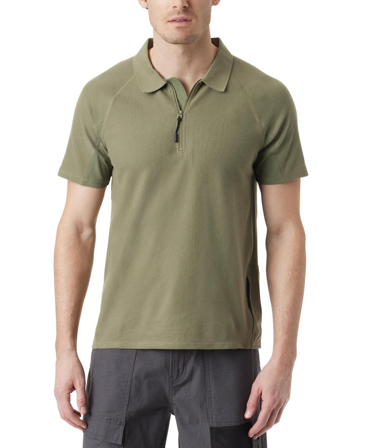 Bass Outdoor Mens Half-Zip Tech Polo Product Image