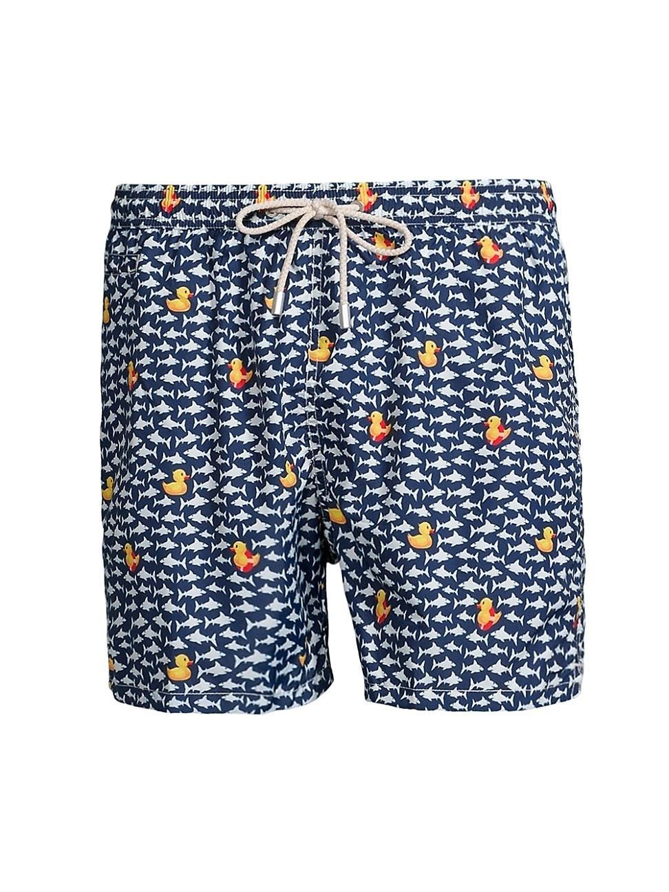 Mens Ducky & Sharks Swim Shorts Product Image