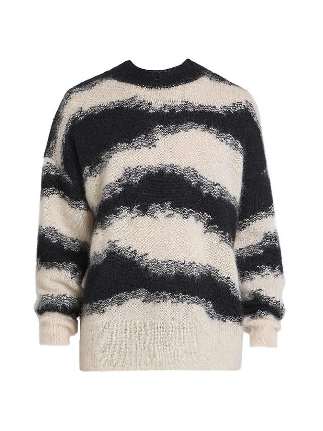 Mens Sawyers Mohair-Blend Crewneck Sweater Product Image