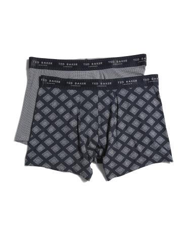 2pk Boxer Briefs for Men | Elastane Product Image