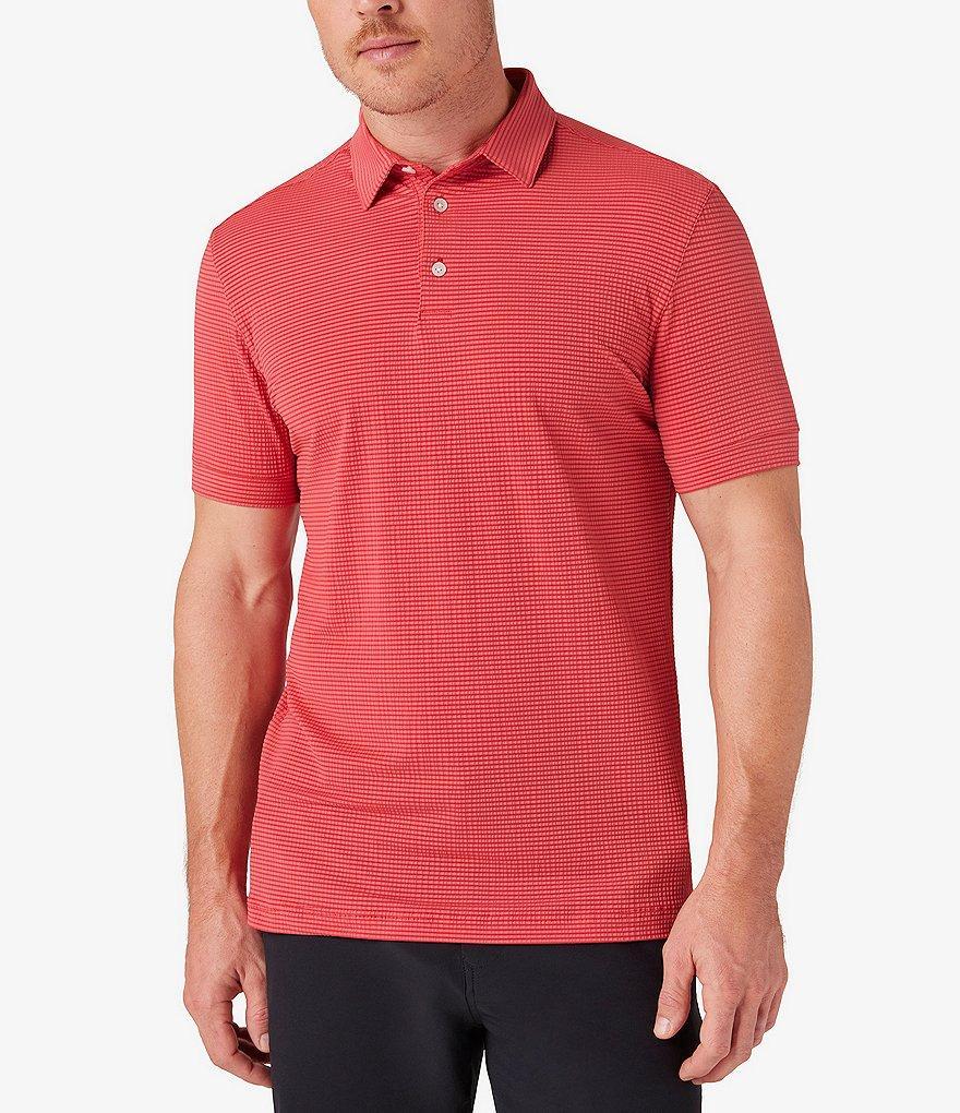 Mizzen+Main Performance Stretch Copa Seersucker Short Sleeve Polo Shirt Product Image