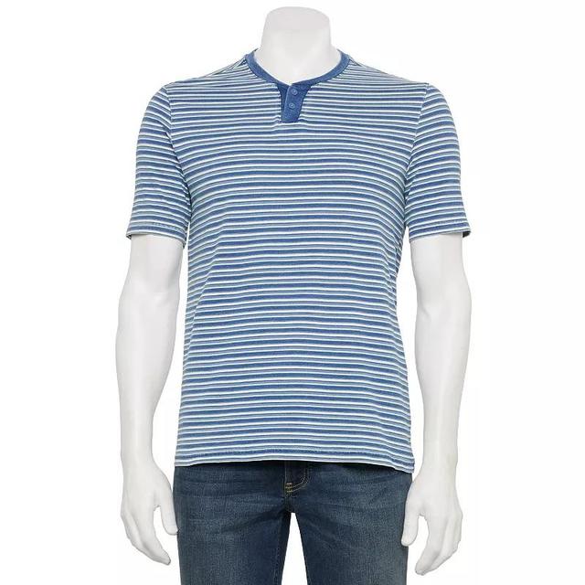 Mens Thomas Sterling Striped Short Sleeve Knit Tee Product Image