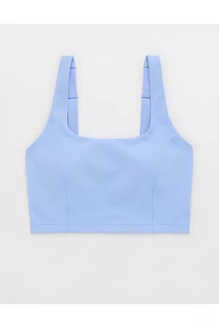 OFFLINE By Aerie The Hugger Square Neck Longline Sports Bra Women's Product Image