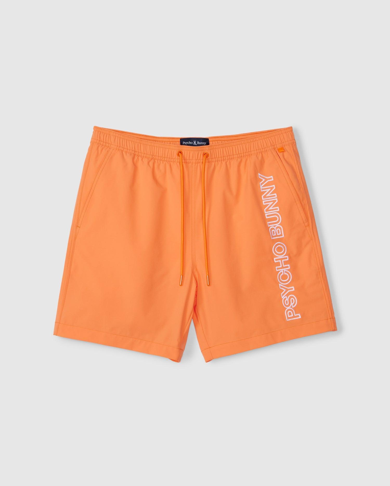 Psycho Bunny Mens Melvin Swim Trunk 819 NECTARINE Product Image