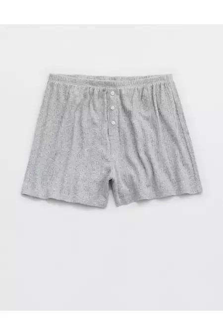 Aerie Off-Duty Pointelle Boxer Women's Product Image