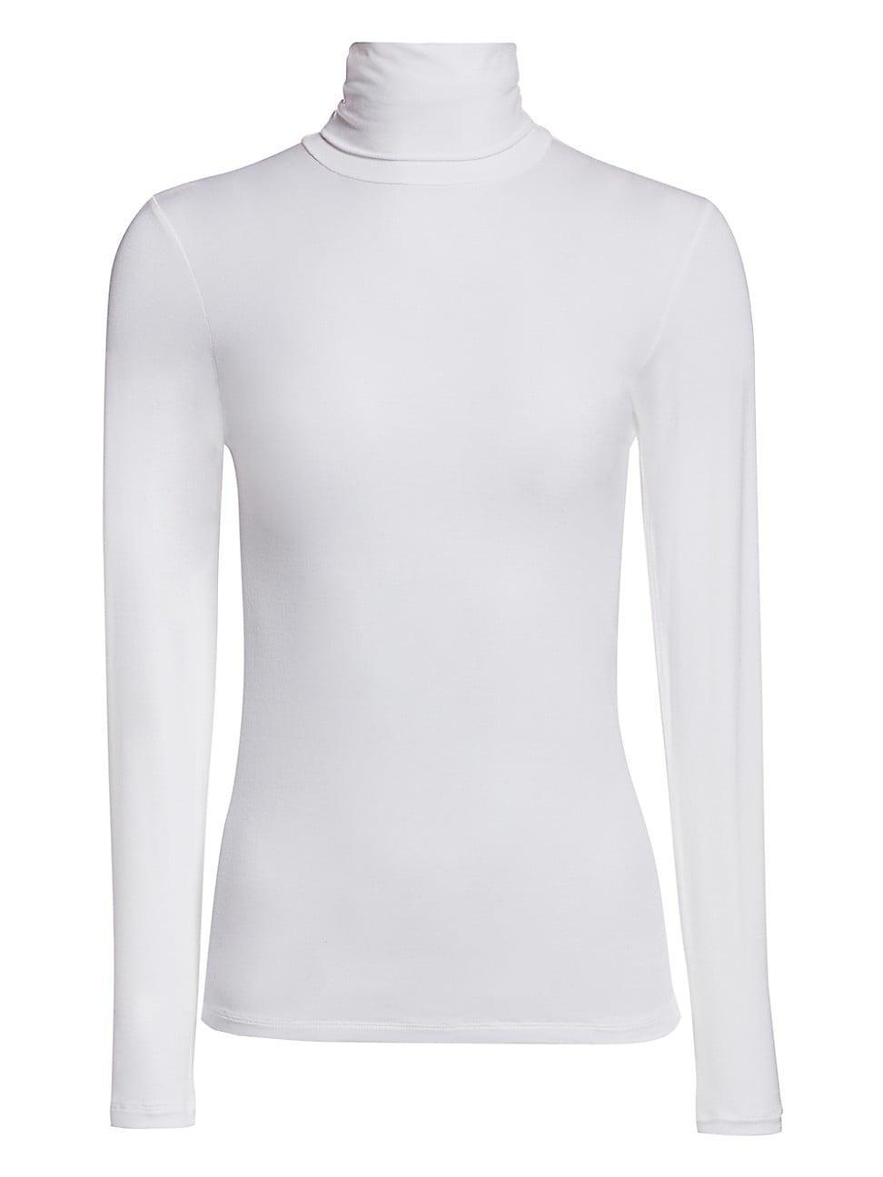 Womens Soft Touch Turtleneck Top Product Image