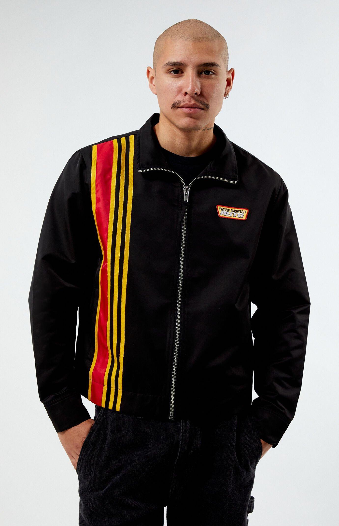 Men's Nylon Racing Jacket - Product Image