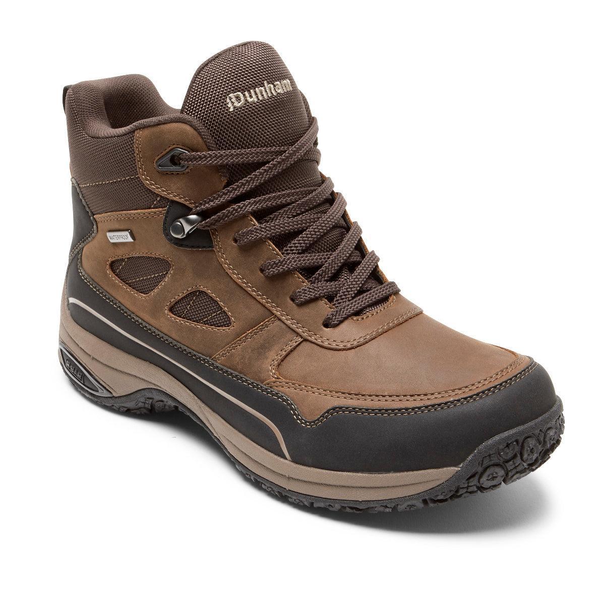 Dunham Cloud Plus Mid II Waterproof Boot (Breen Nubuck) Men's Shoes Product Image