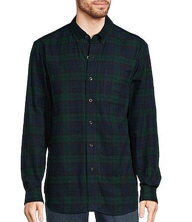 L.L.Bean Scotch Plaid Flannel Traditional Fit Shirt Watch) Men's Clothing Product Image