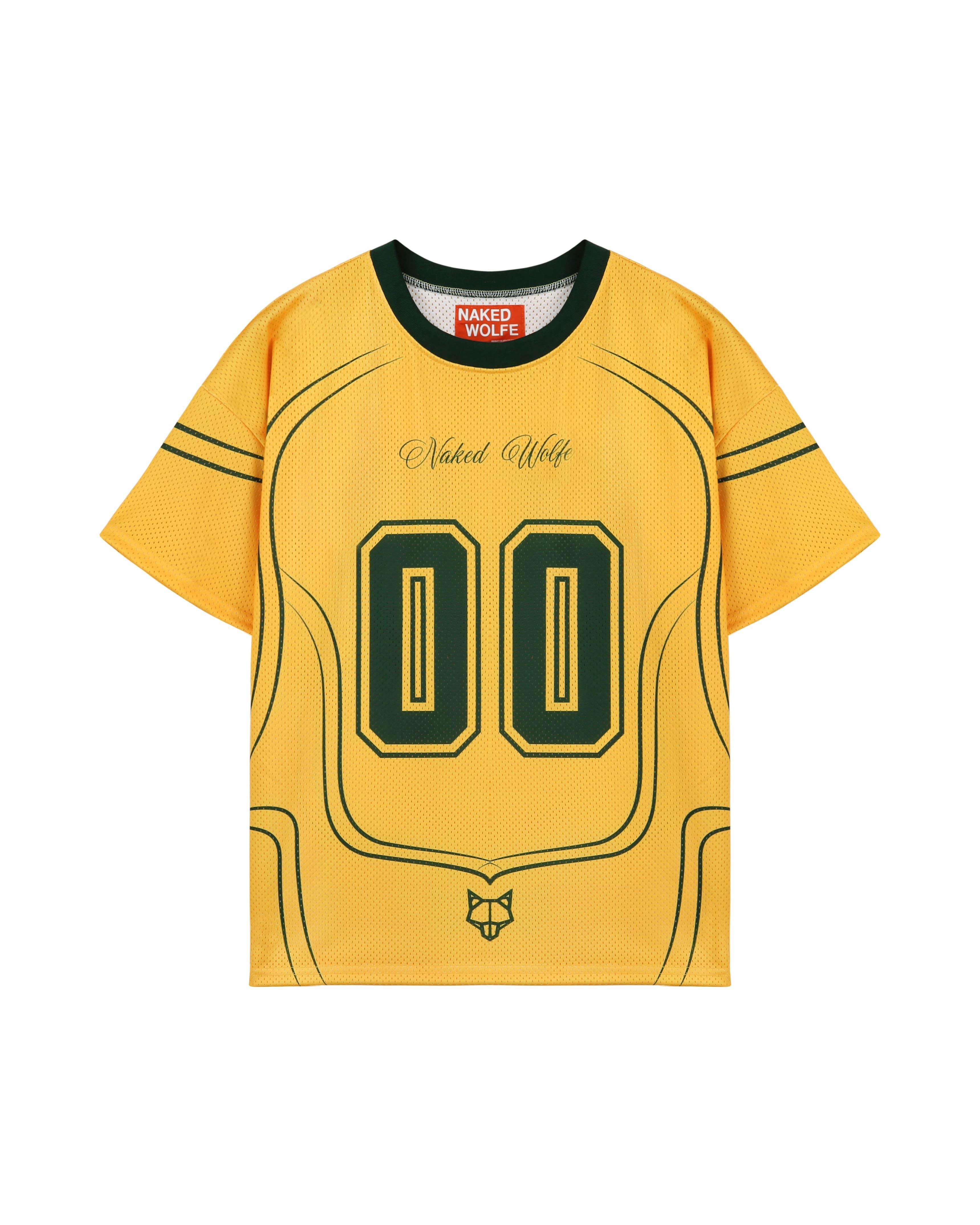 Naked Wolfe Jersey Top Yellow Product Image