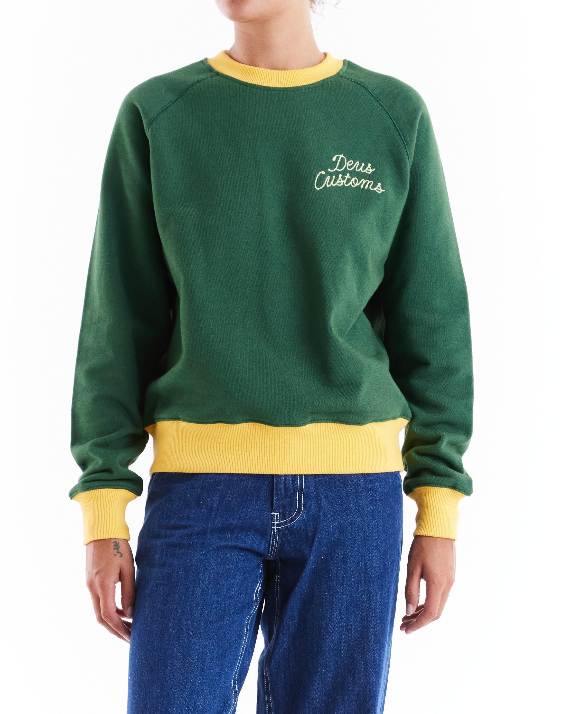 Canyon Crew Neck - Hillside Green Product Image