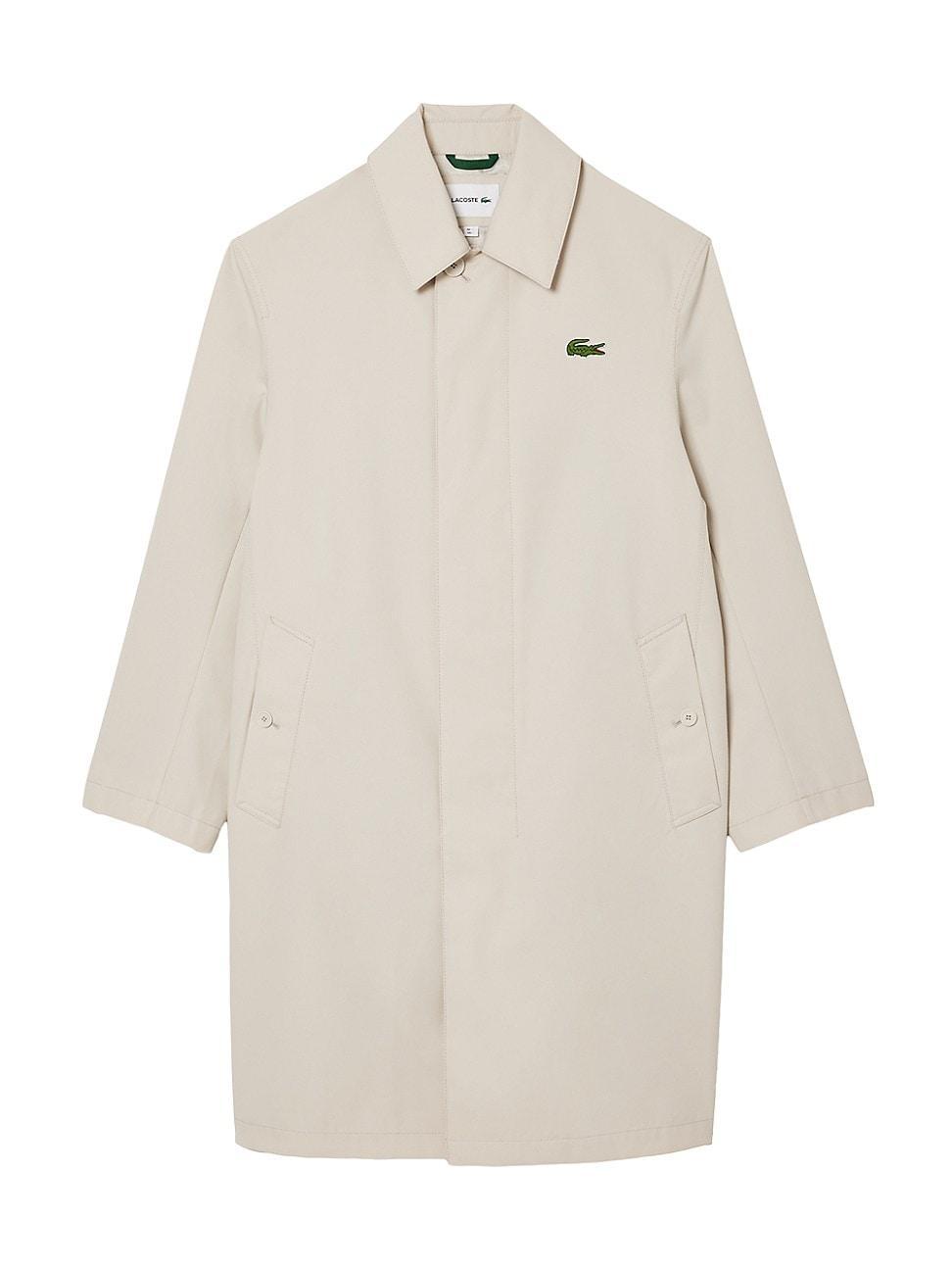 Mens Cotton-Blend Trench Coat Product Image