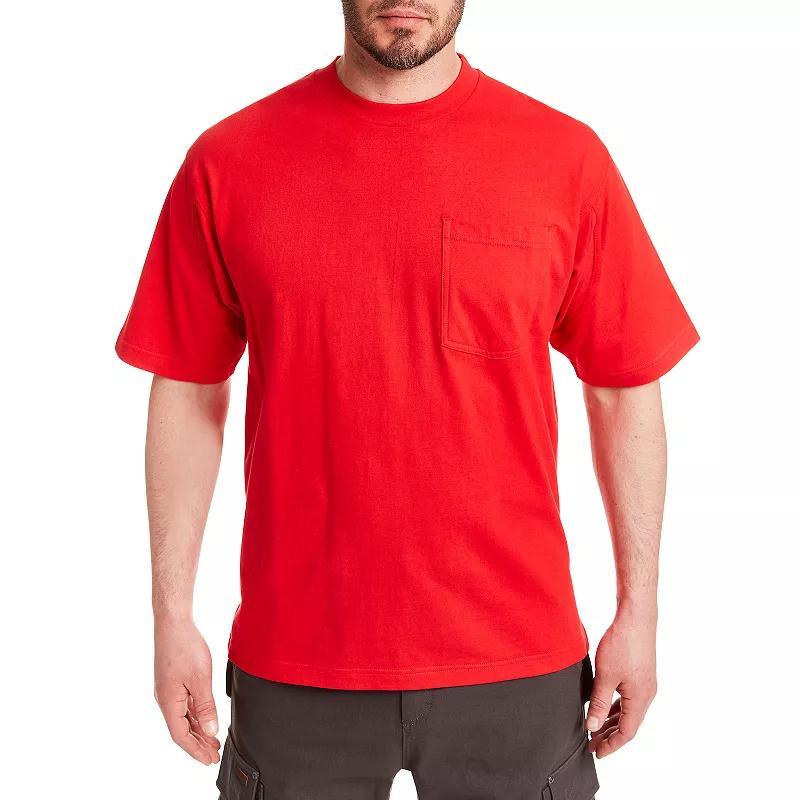 Mens Smiths Workwear Extended-Tail Cotton Crewneck Tee Product Image