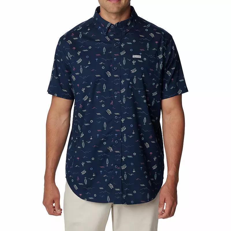 Columbia Mens Rapid Rivers Printed Short Sleeve Shirt- Product Image