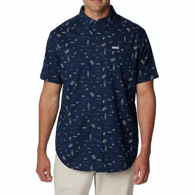 Columbia Mens Rapid Rivers Printed Short Sleeve Shirt- Product Image