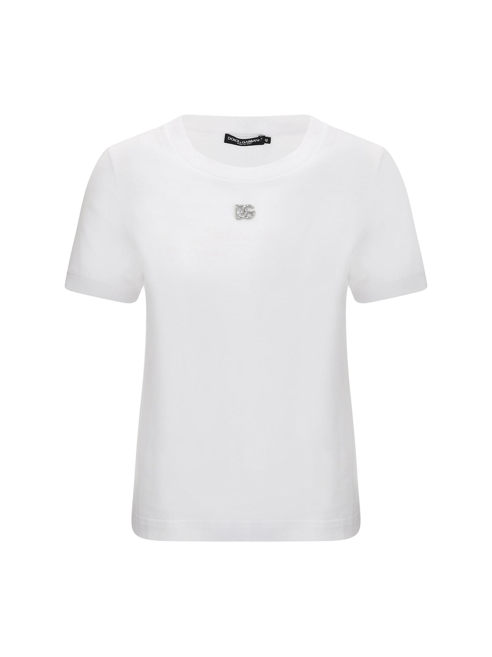 DOLCE & GABBANA White Essential T-shirt Product Image