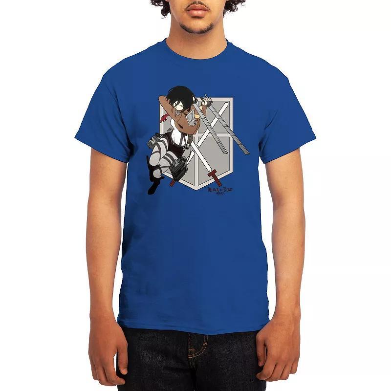 Mens Attack on Titan Tee, Boys Green Product Image