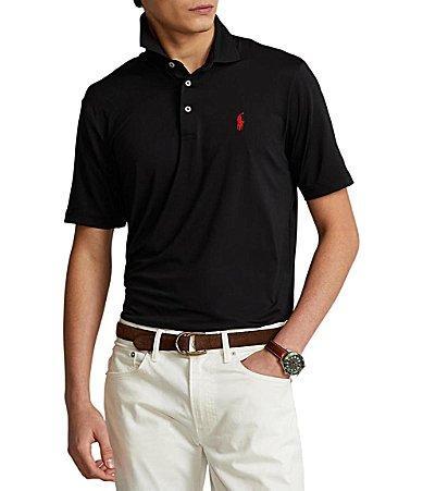 Classic Fit Polo Shirt In Drk Grn Ht Product Image