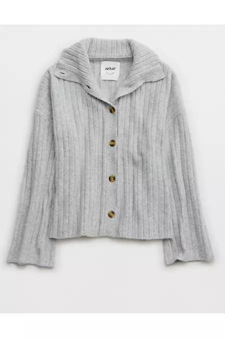 Aerie unREAL Ribbed Cardigan Women's Product Image