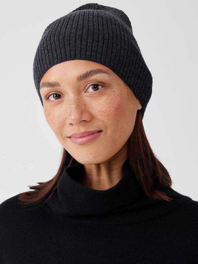 Merino Thermal Rib Hat in Regenerative Wool Product Image