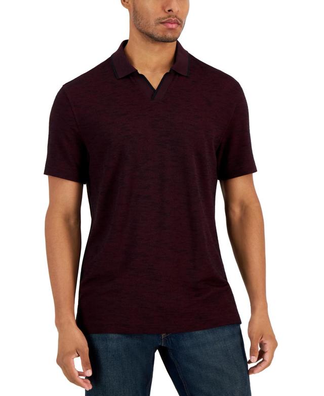 Alfani Mens Johnny Collar Polo, Created for Macys Product Image