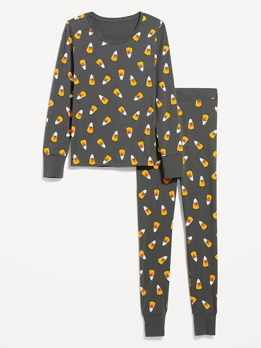 Halloween Print Pajama Set Product Image