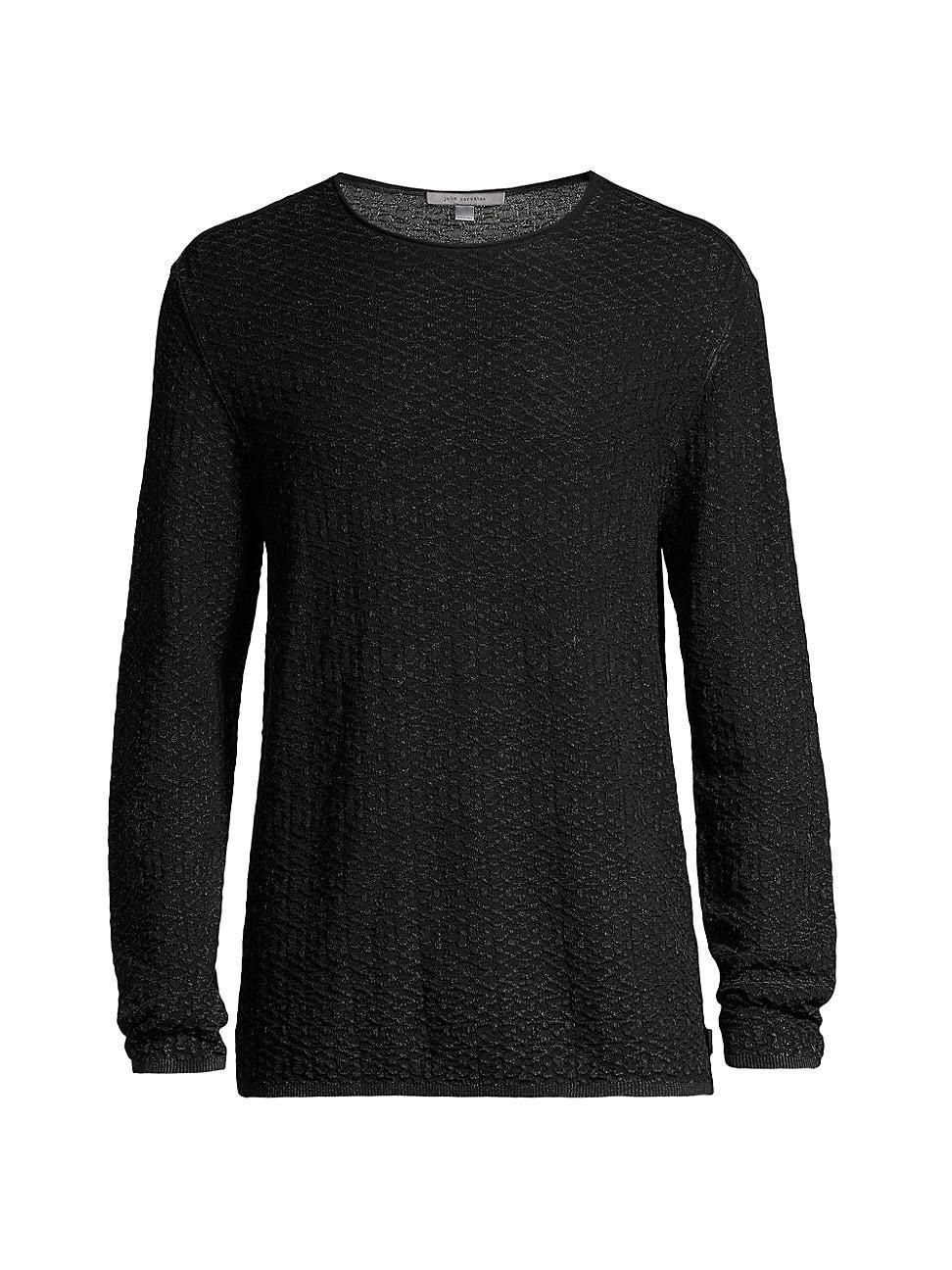 Mens Riley Cotton Crewneck Sweater Product Image