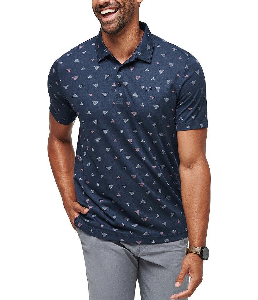 TravisMathew Performance Stretch Home Break Short Sleeve Polo Shirt Product Image