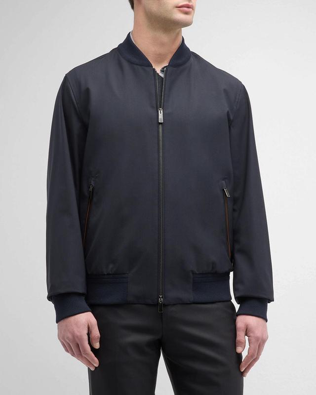 Mens Elements Wool Bomber Jacket Product Image