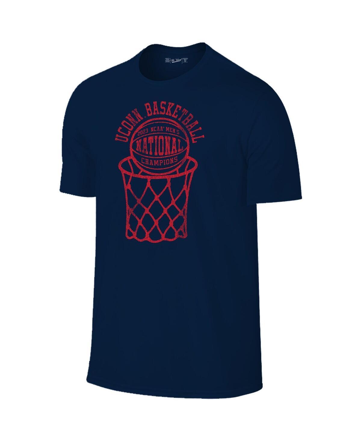 Mens Original Retro Brand Navy UConn Huskies 2023 Ncaa Mens Basketball National Champions T-shirt Product Image