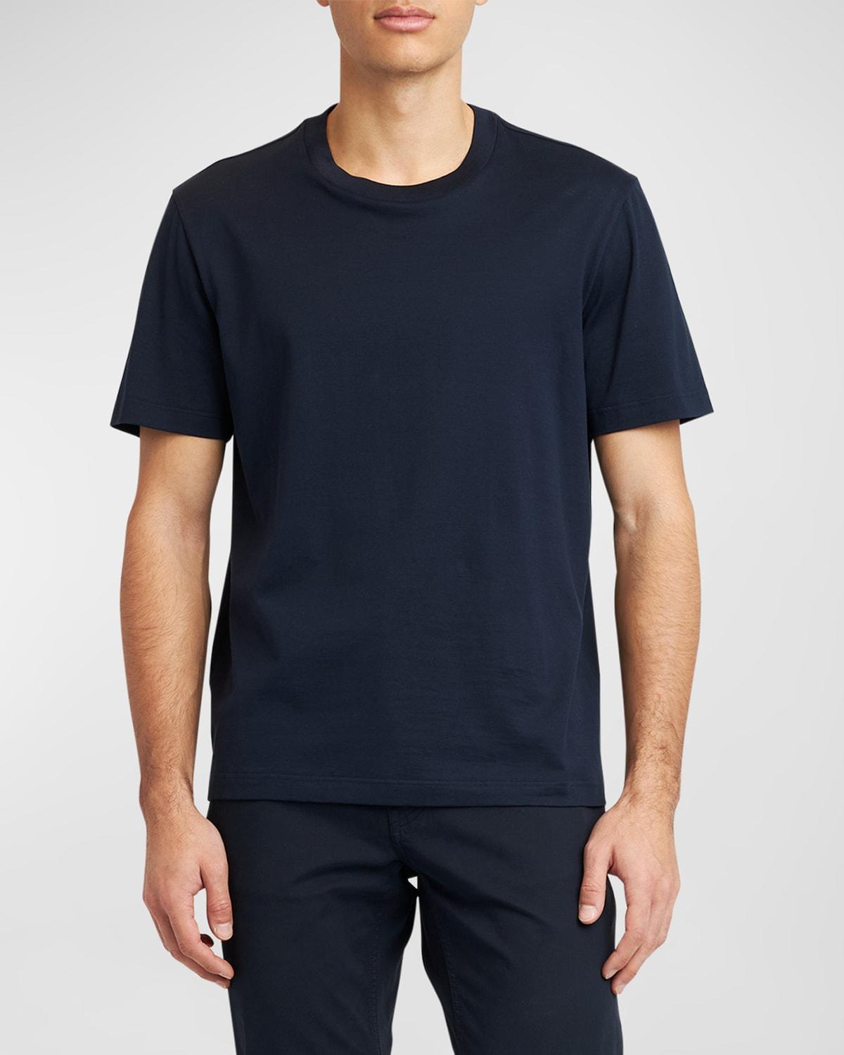 Mens Cotton Crewneck T-Shirt Product Image