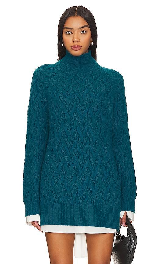 Natasha Cable Oversized Pullover Sweater Product Image