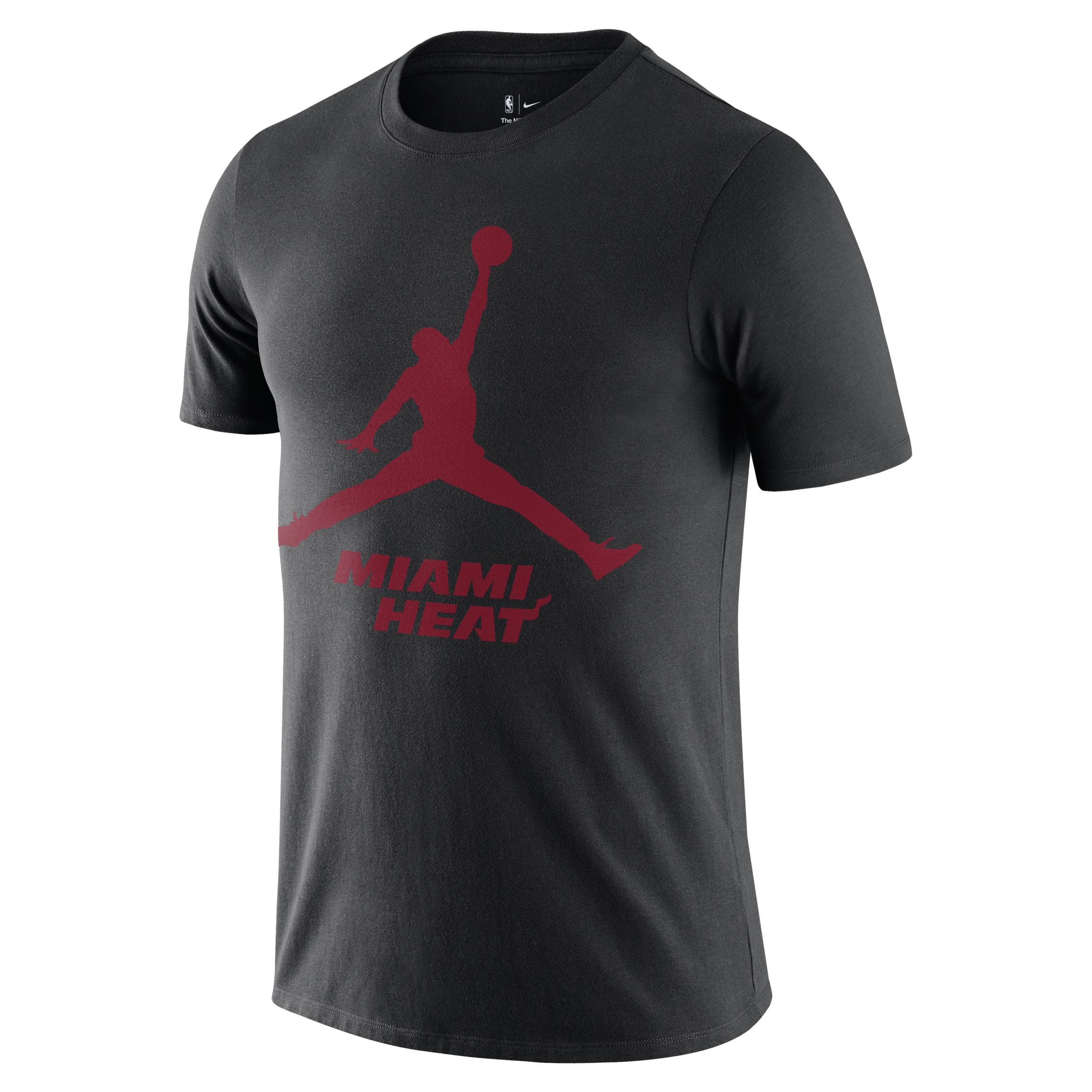 Men's Miami Heat Essential Jordan NBA T-Shirt Product Image