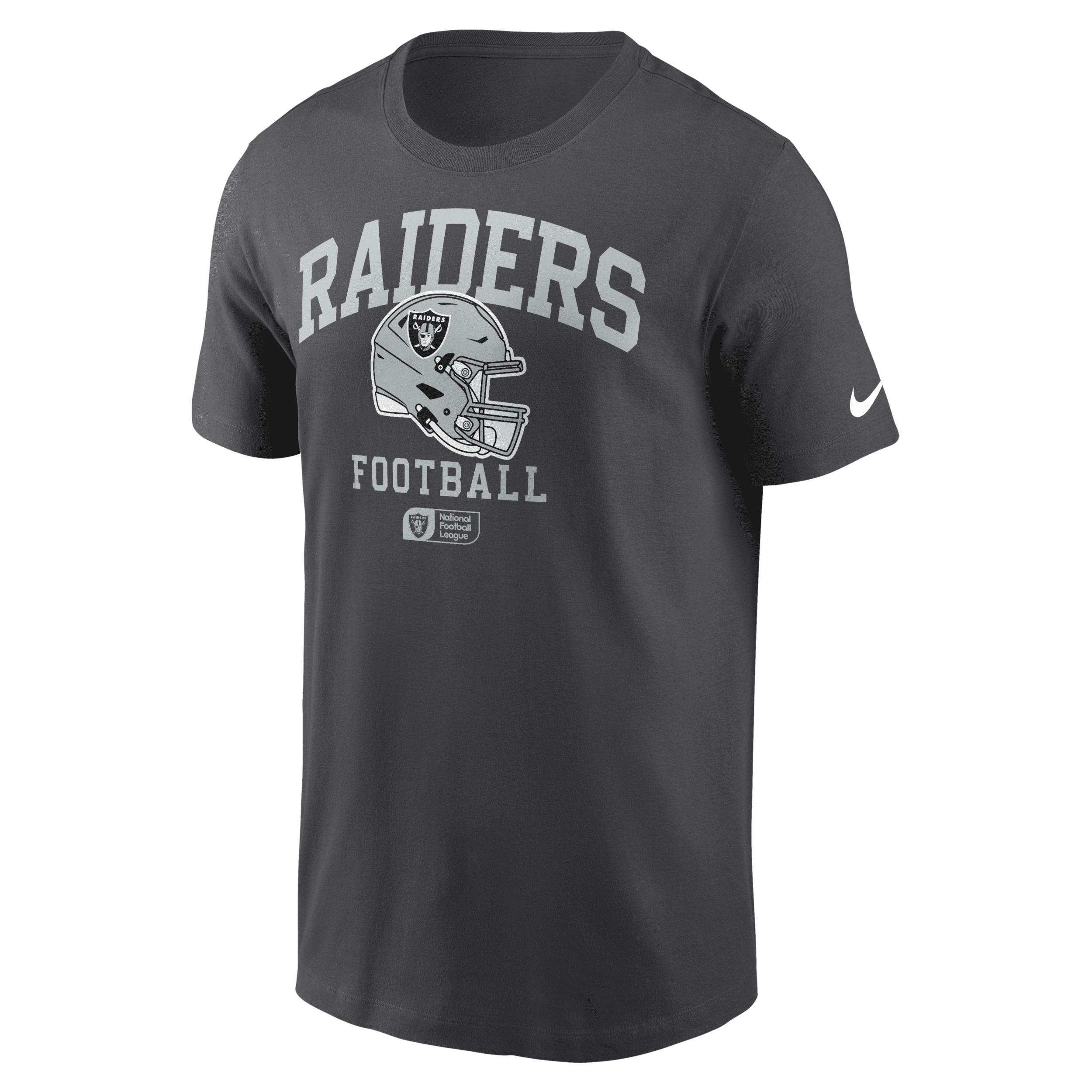 Las Vegas Raiders Helmet Essential Nike Men's NFL T-Shirt Product Image