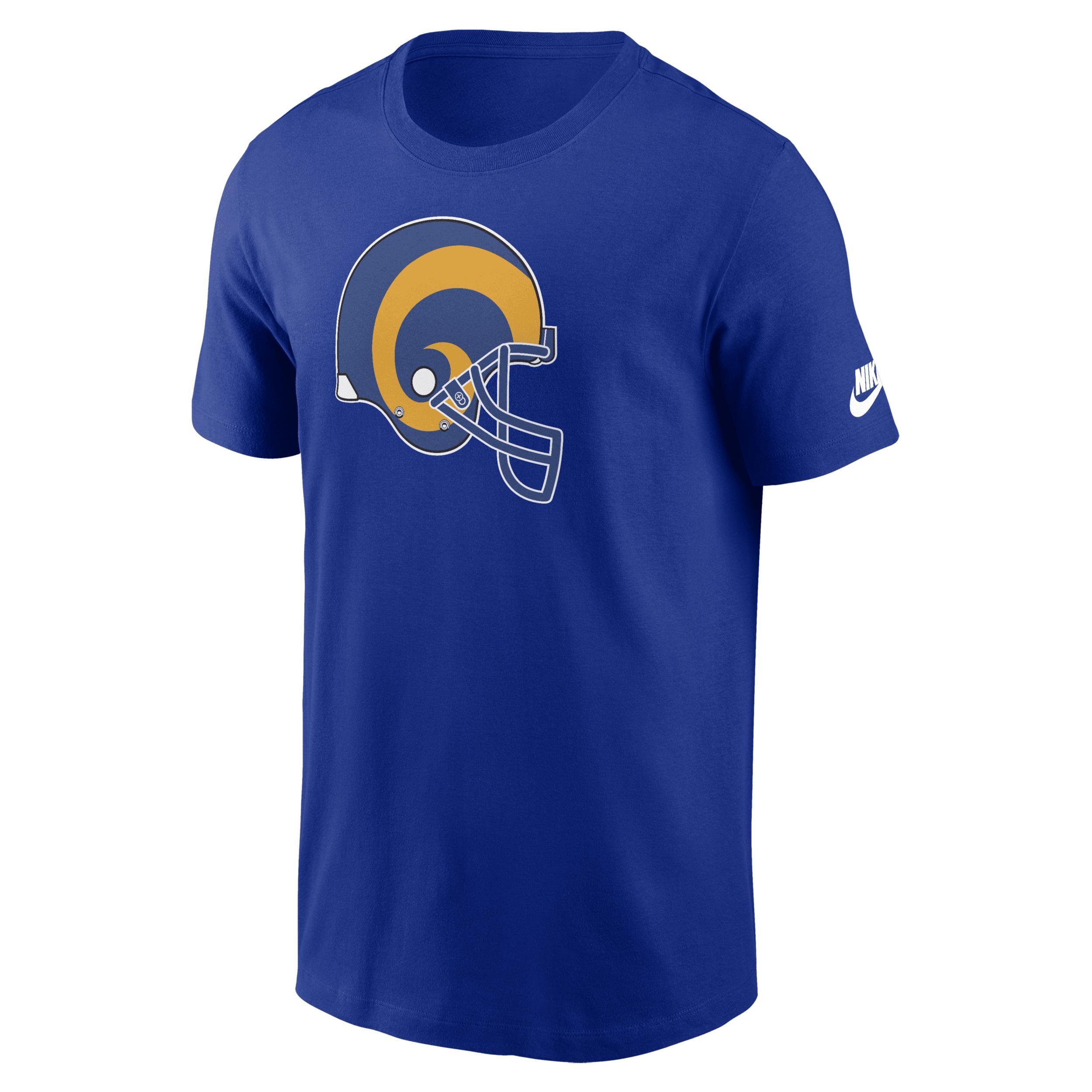 Los Angeles Rams Rewind Logo Essential Nike Men's NFL T-Shirt Product Image