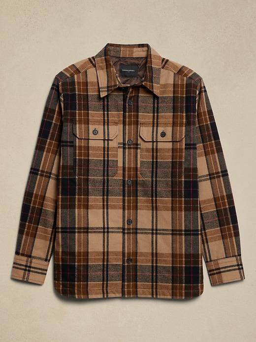 Plaid Shacket Product Image