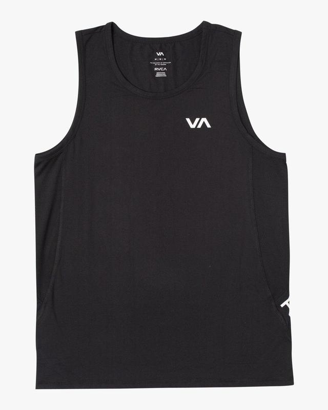 Sport Vent Tank Top - Black Product Image