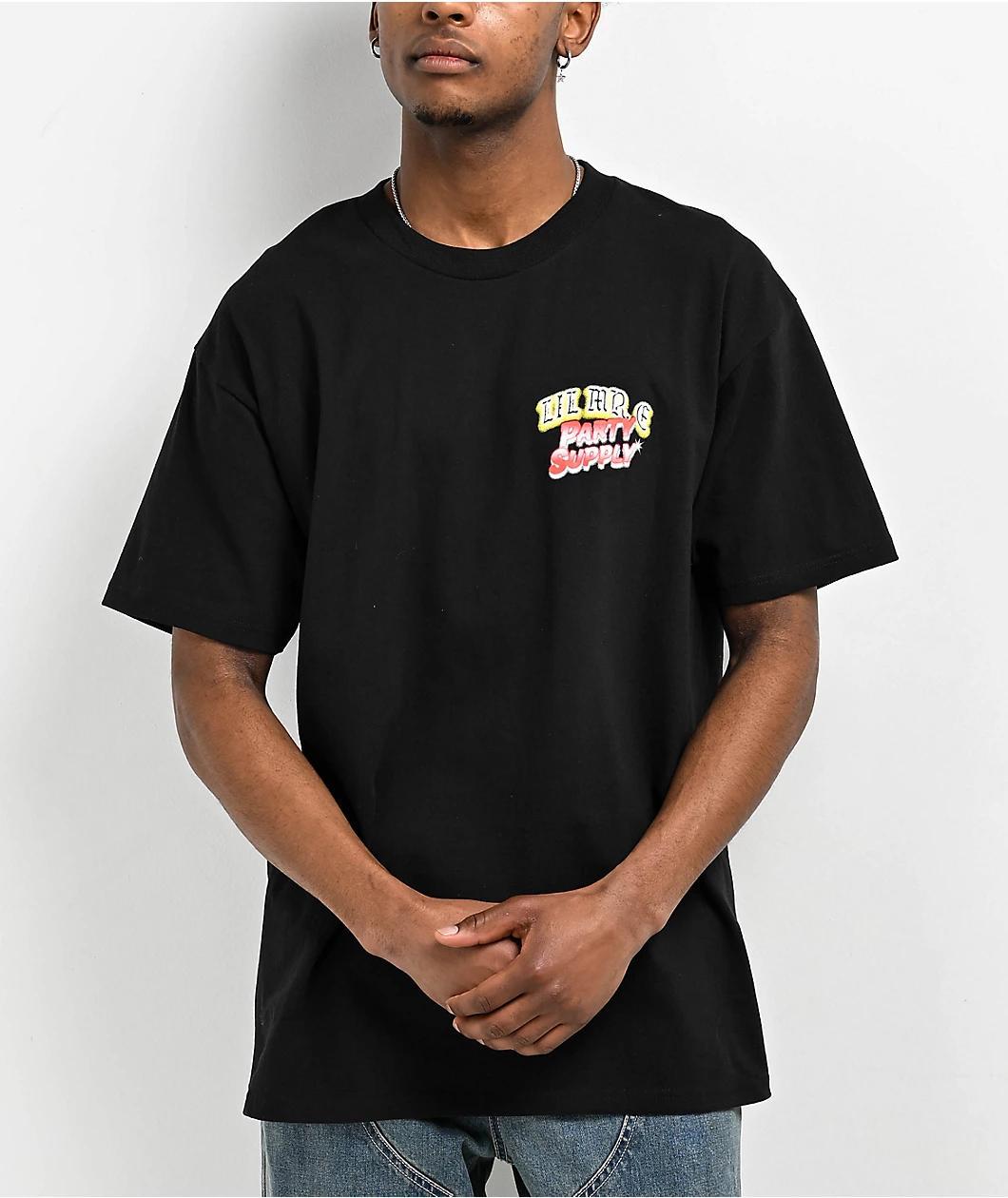 Foos Gone While Party Supply Black T-Shirt Product Image