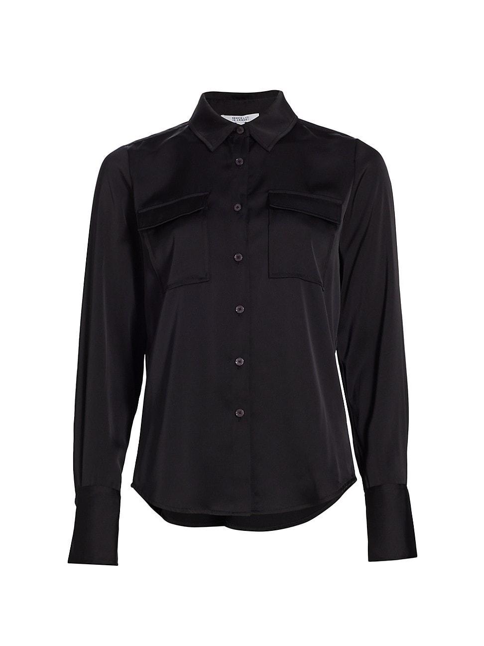 Womens Lorena Chest Pocket Blouse Product Image