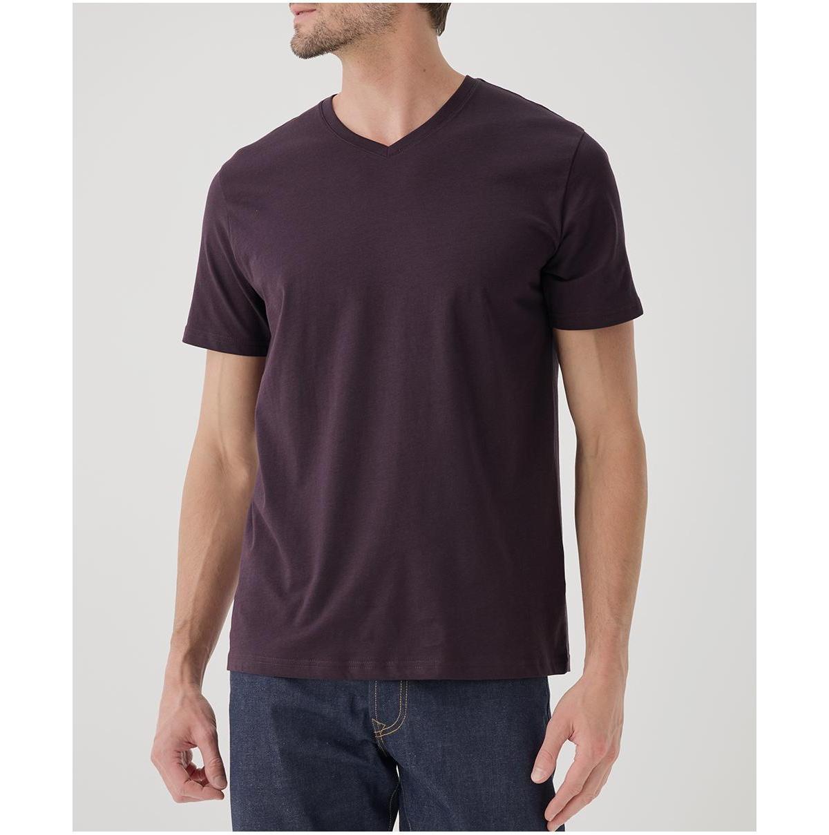 Pact Mens Organic Cotton Softspun V-Neck Tee Product Image