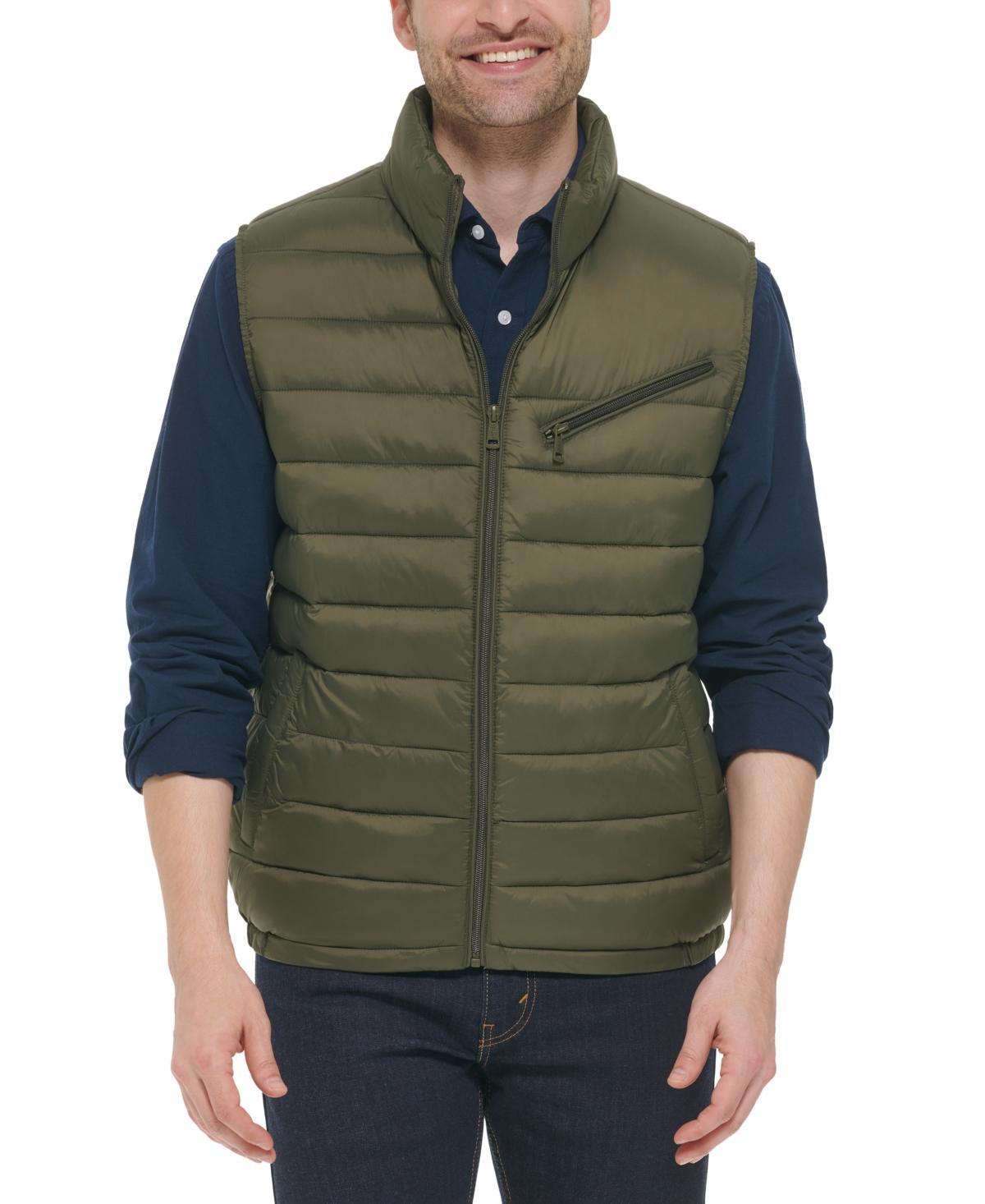 Cole Haan Mens Zip-Front Puffer Vest Product Image