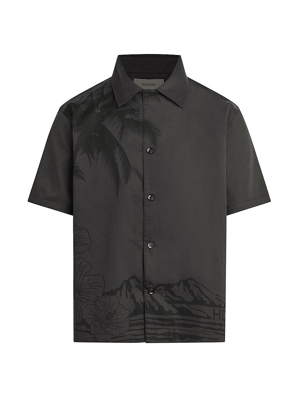 Men's Night Palm Camp Shirt Product Image