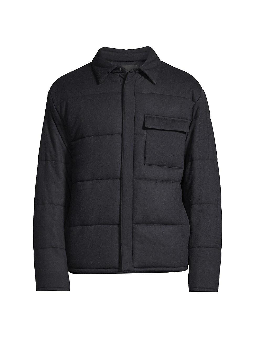 Vince Cozy Quilted Wool Jacket Product Image