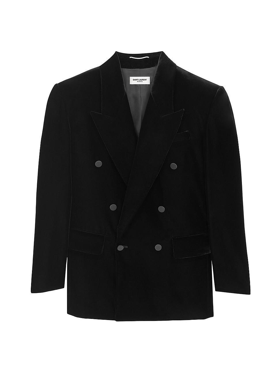 Mens Oversized Jacket In Velvet Product Image