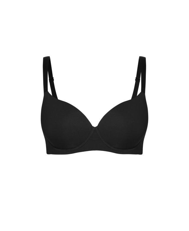 City Chic Womens Smooth & Chic Cotton T-Shirt Bra Product Image