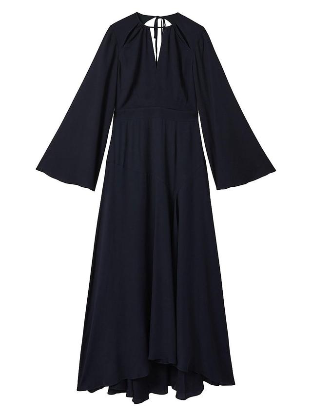 Womens Andra Flute-Sleeve Maxi Dress Product Image