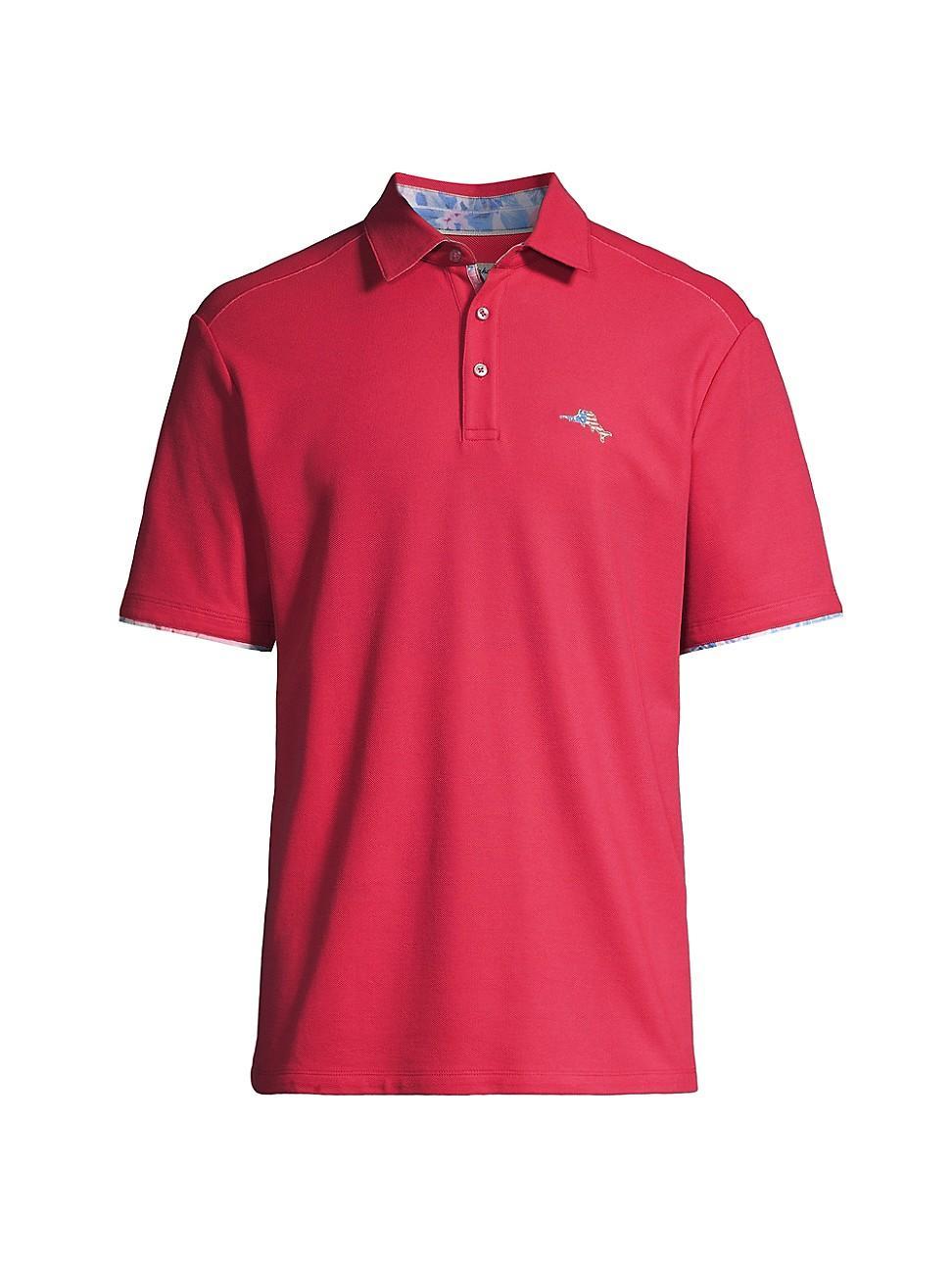 Tommy Bahama Mens Classic-Fit Performance Solid Polo Shirt Product Image