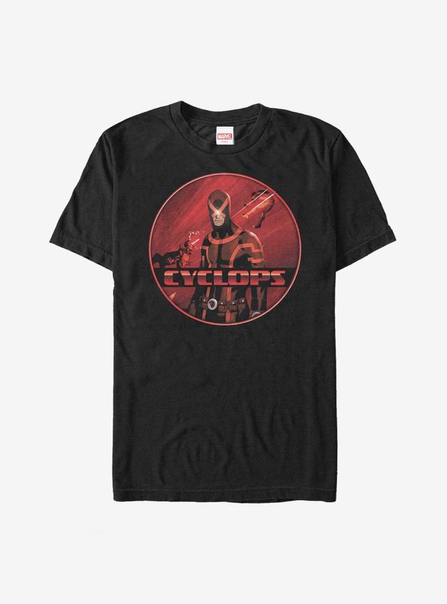 Marvel X-Men Cyclops Badge T-Shirt Product Image