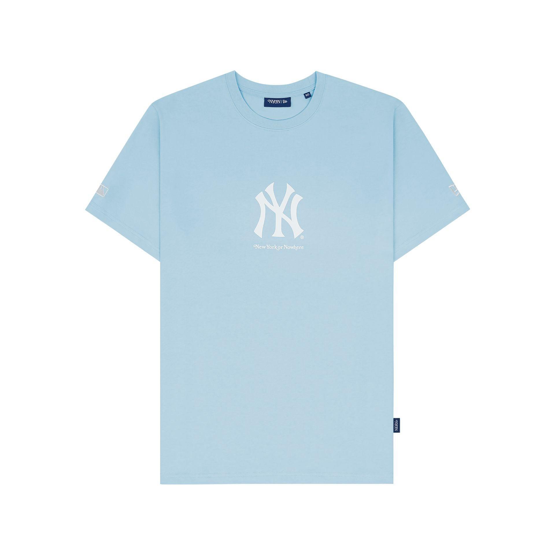 New York or Nowhere x New York Yankees Blue T-Shirt Male Product Image