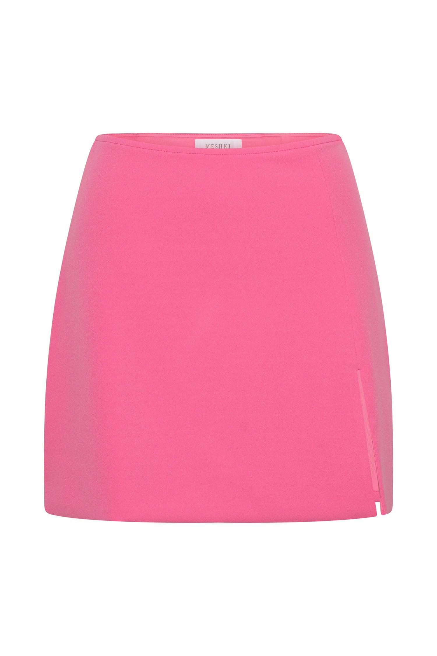 Romee Mini Skirt - Bubblegum Pink Product Image